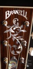 Branzell D guitar inlay