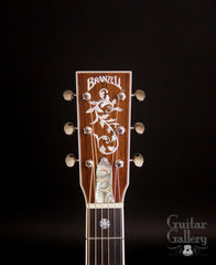 Branzell D guitar headstock