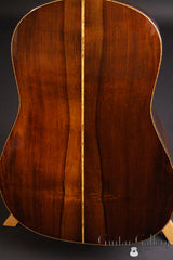 Brondel D1 guitar Brazilian rosewood back close up
