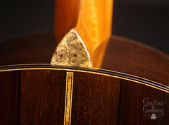 Brondel D1 guitar Buckeye burl heelcap