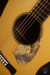Brondel D1 guitar Buckeye burl pickguard