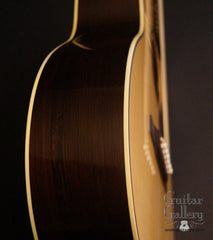 Sexauer FT-15-es Brazilian rosewood guitar side detail