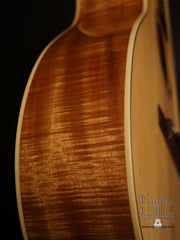 Bruce Sexauer 000 Koa guitar side detail