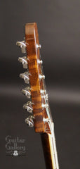 Brondel Honeycaster DC electric guitar headstock