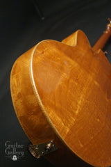 Buscarino Artisan Archtop guitar figured mahogany back