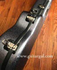 Calton GunMetal Gray OM Guitar Case