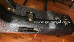 Calton GunMetal Gray OM Guitar Case