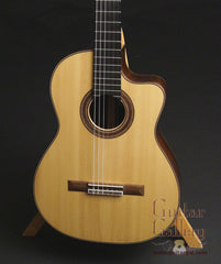 Claxton nylon string guitar