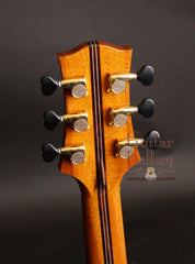 Applegate SJ Cocobolo guitar headstock