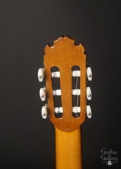 Manuel Contreras classical guitar back of headstock