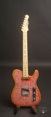 Crook vintage pink paisley guitar for sale