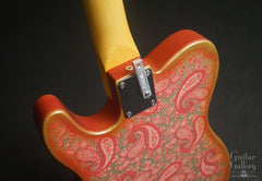 Crook vintage pink paisley guitar Bender
