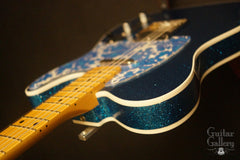 Crook T-style electric guitar detail