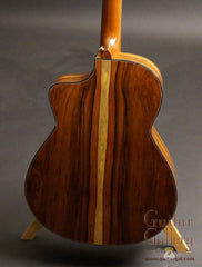 MacCubbin guitar Madagascar rosewood back