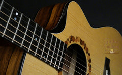 MacCubbin OM cutaway guitar at Guitar Gallery