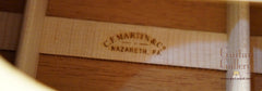 Martin Custom Shop 0000 Guitar label