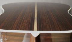 Collings D2Ha guitar down back