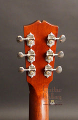 Ted Davis guitar headstock back view