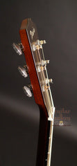 Ted Davis guitar headstock side