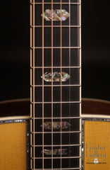 Martin D-45 guitar fretboard