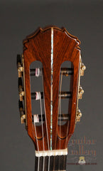 Delgado crossover guitar headstock