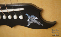Gibson Doves in Flight guitar engraved bridge