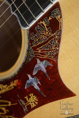 Gibson Doves in Flight guitar engraved pickguard