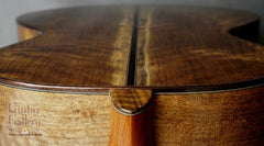 Ensor ES guitar walnut back