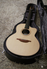 Lowden F32c guitar inside case