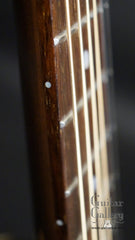 Fairbanks Roy Smeck guitar fretboard side