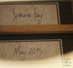 Simon Fay guitar labels