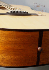 Flammang 12 String guitar view of tail