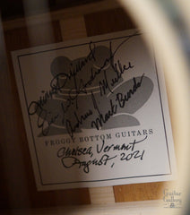 Froggy Bottom guitar label