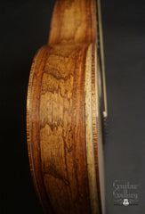 Froggy Bottom F12c Guatemalan rosewood guitar side detail