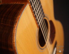 Froggy Bottom K Brazilian rosewood guitar detail