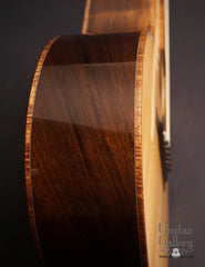 Froggy Bottom K Brazilian rosewood guitar side detail