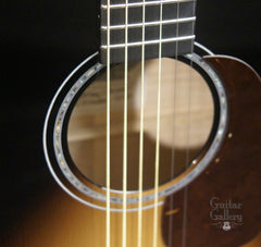 Froggy Bottom SJ sunburst guitar abalone rosette