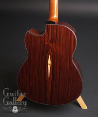 Greenfield G2 guitar Nicaraguan Mountain rosewood back