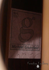 Greenfield G2 guitar interior label