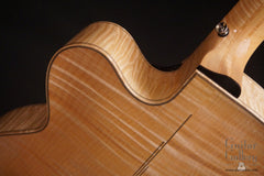 Galloup archtop guitar cutaway