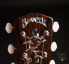 Branzell Tone Top Guitar headstock inlay