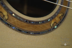 Greenfield GF guitar rosette detail