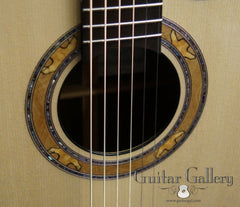 Greenfield GF guitar spalted beech rosette