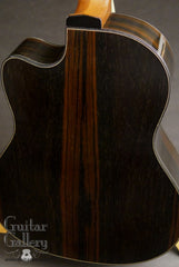 Greenfield Black Beam Brazilian rosewood guitar back