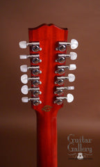 Gibson B-45 custom12 string guitar headstock back
