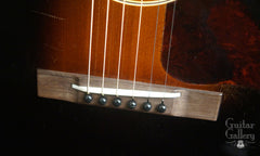 Vintage Gibson L-00 guitar bridge