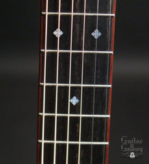 Goodall BRP-14 Parlor Guitar fretboard
