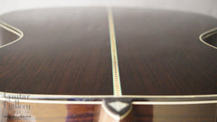 Greven African Blackwood Prairie State guitar back