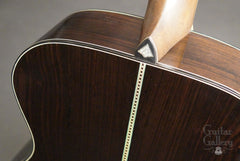 Greven Prairie State guitar engraved heelcap