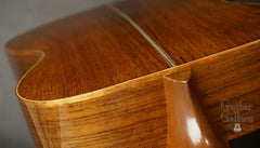 Martin 0000-21 Gruhn Madagascar rosewood guitar down back